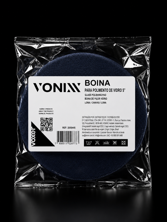 Boina para Pulimento de Vidrios Vonixx lona Voxer 5"