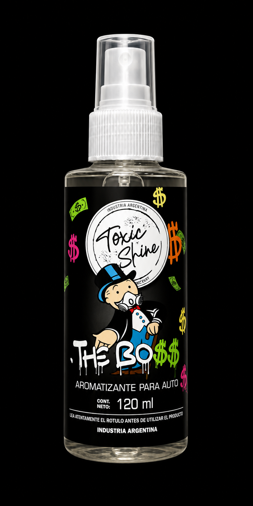 Perfumes Toxic Shine Auto Aromatizador Varias Fragancias