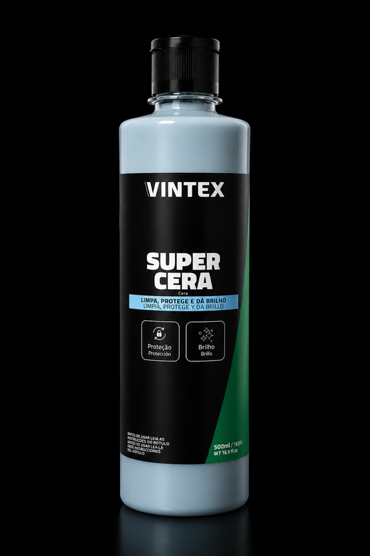 Super Cera Vintex 500 ml – Limpia, Protege y Da Brillo